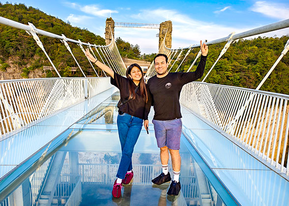 Glass Bridge at the Grand Canyon