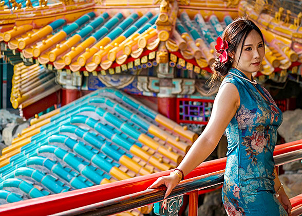Selfie in the Summer Palace